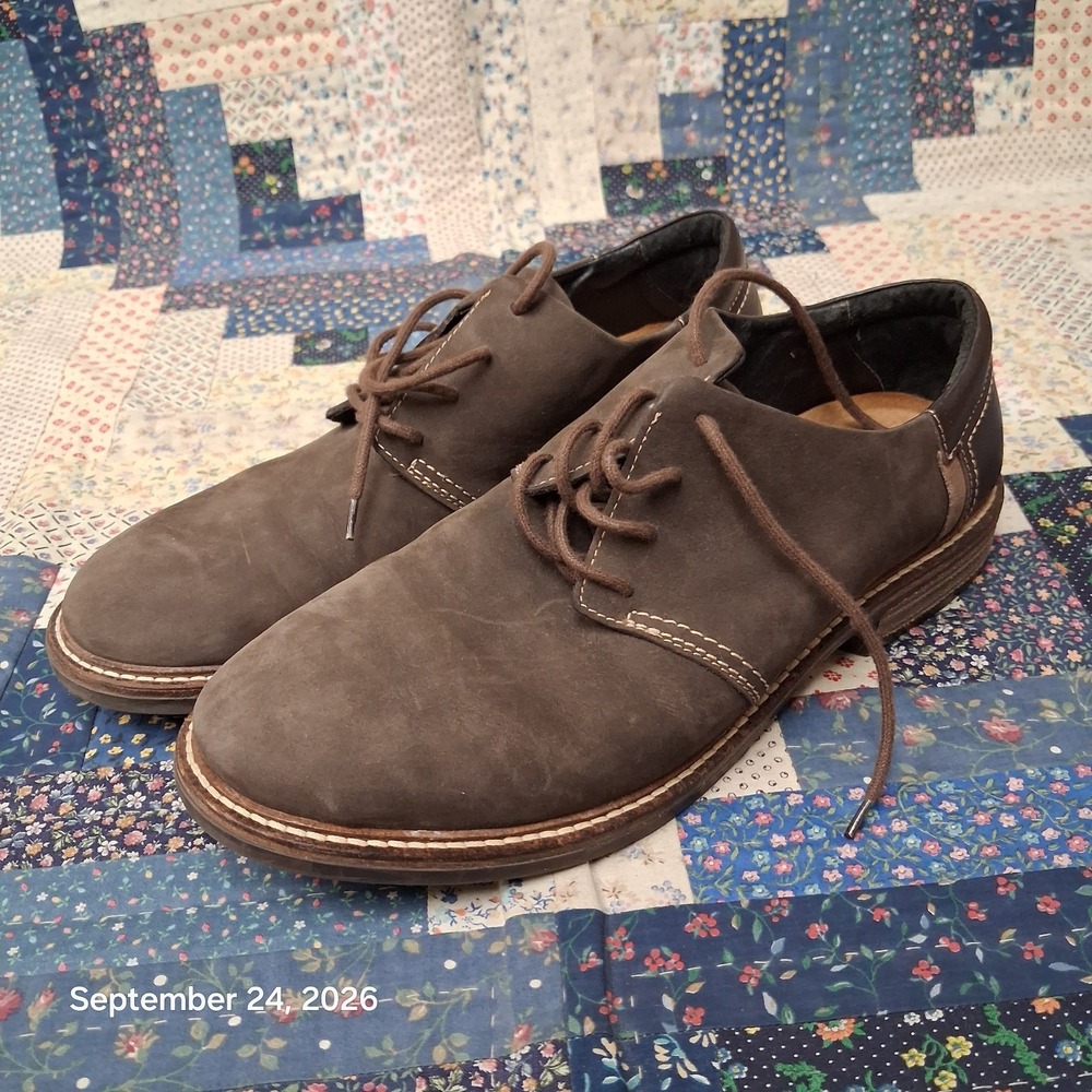 Naot Israel Leather Oxford Shoes Brown Womens 10 Mens 8 EU 41 Comfort Walking